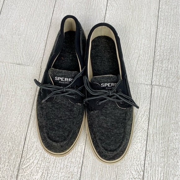 Sperry Topsiders gray flannel feel loafers size 9.5 - Picture 1 of 9